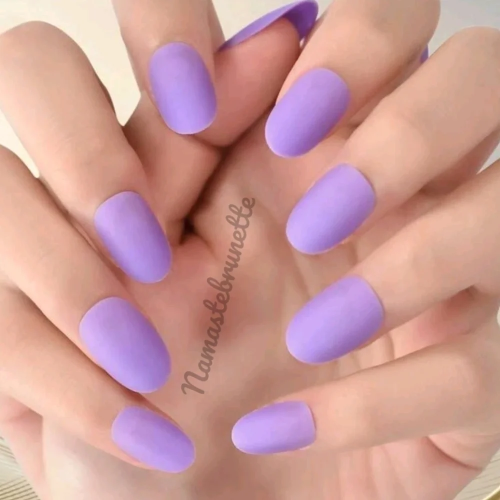 2/$16 Lilac Press On Nails